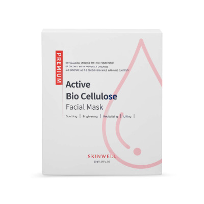 Premium active «Bio celluloze facial mask» / Преміальна маска 4 ефекти з комплексом ACTIVE - фото